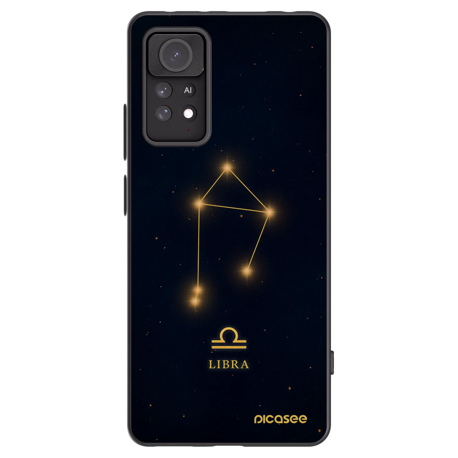 Picasee silikonový černý obal pro Xiaomi Redmi Note 11 Pro - LIBRA