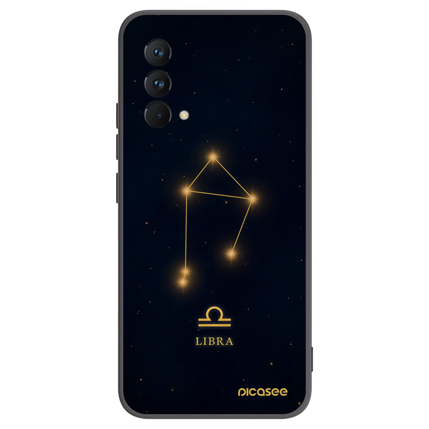 Picasee silikonový černý obal pro Realme GT Master Edition 5G - LIBRA