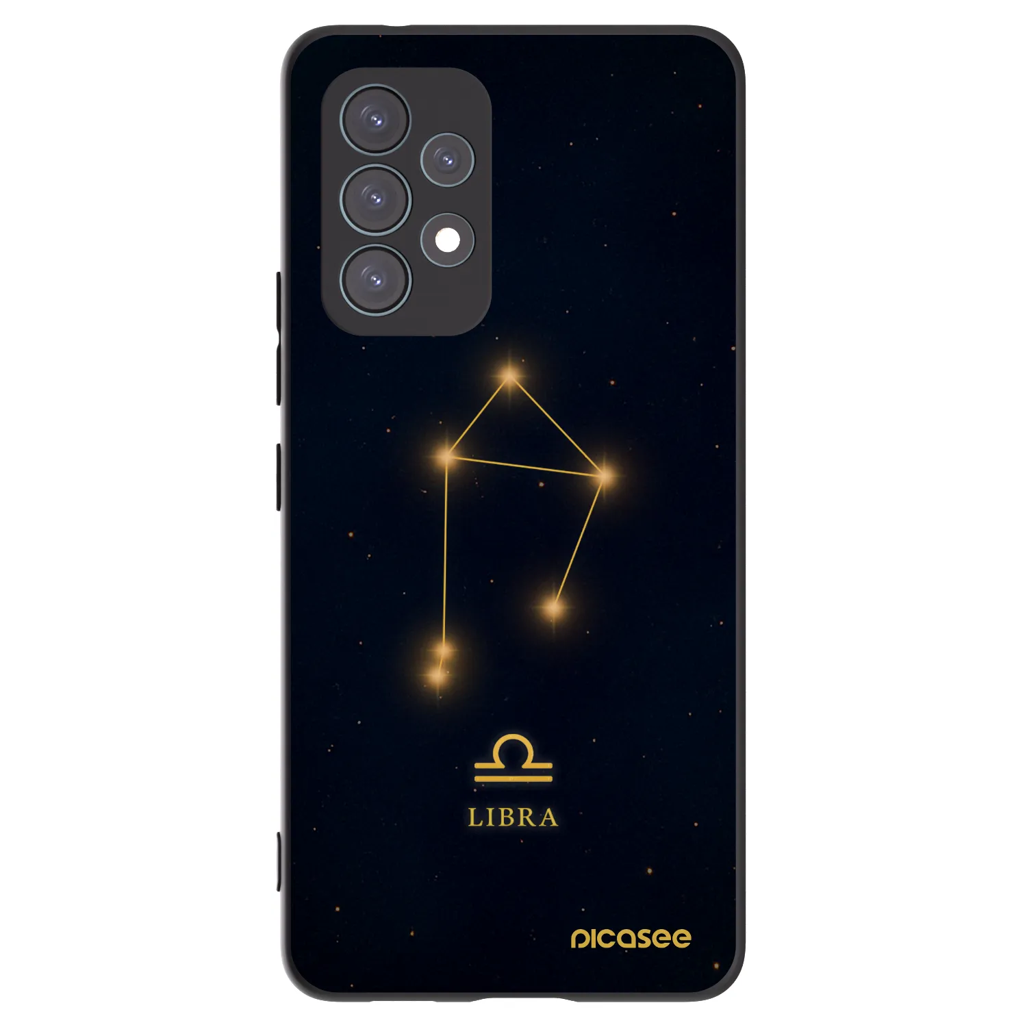 Picasee silikonový černý obal pro Samsung Galaxy A53 5G A536 - LIBRA