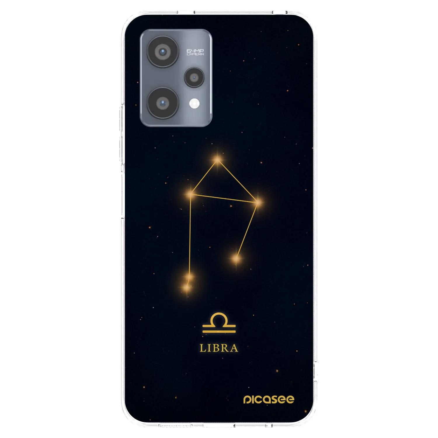 Picasee silikonový průhledný obal pro Realme 9 Pro 5G - LIBRA