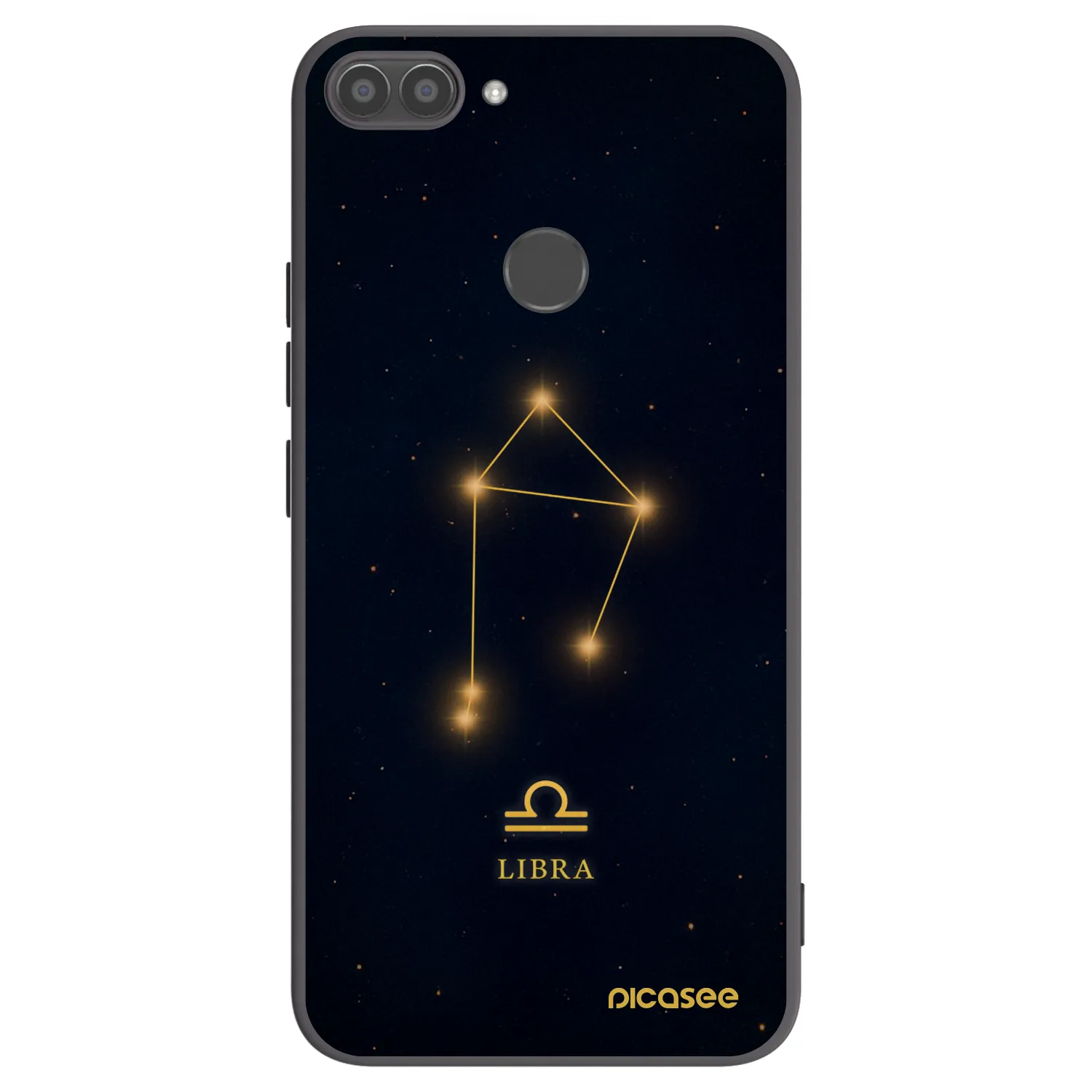 Picasee silikonový černý obal pro Huawei P Smart - LIBRA