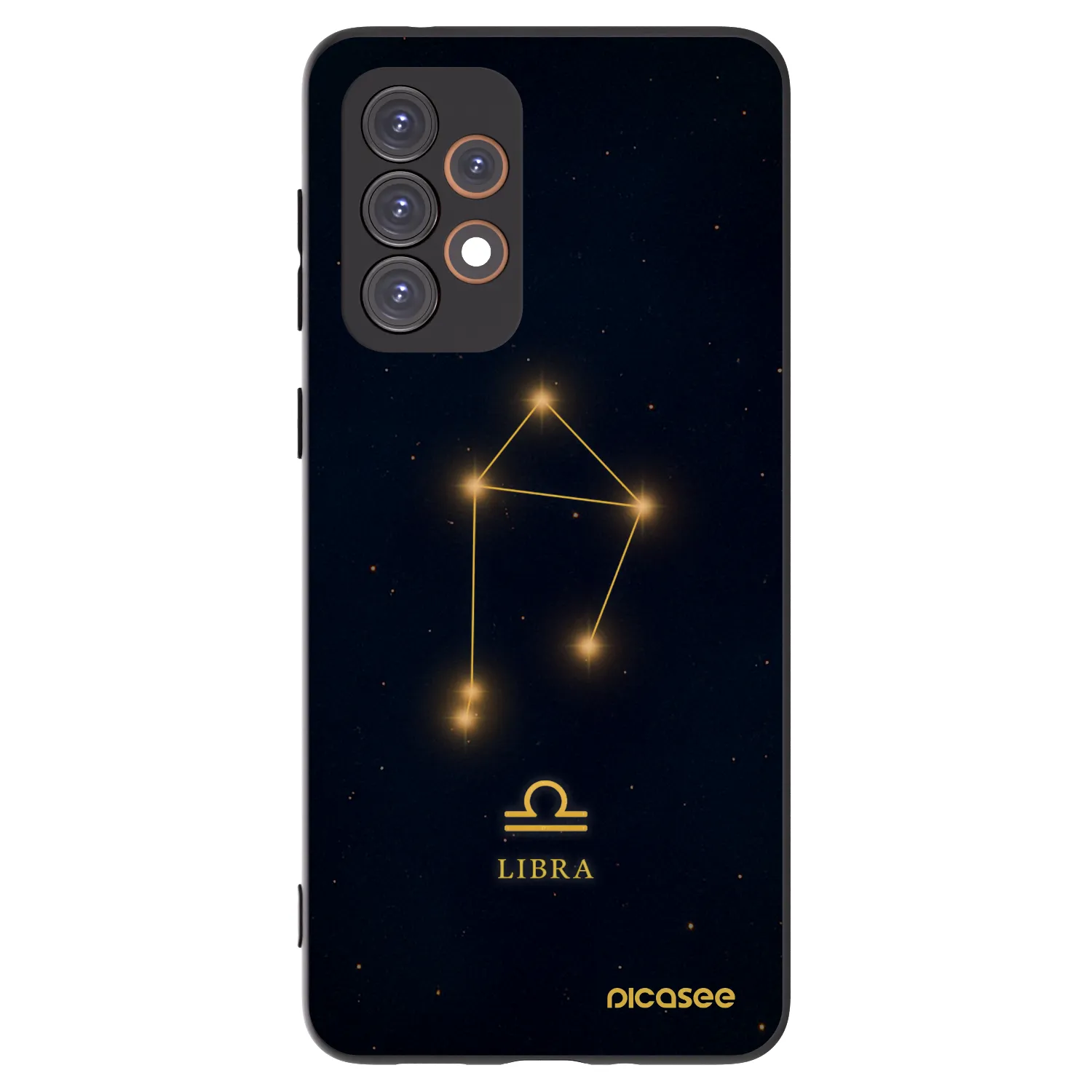 Picasee silikonový černý obal pro Samsung Galaxy A33 5G A336 - LIBRA