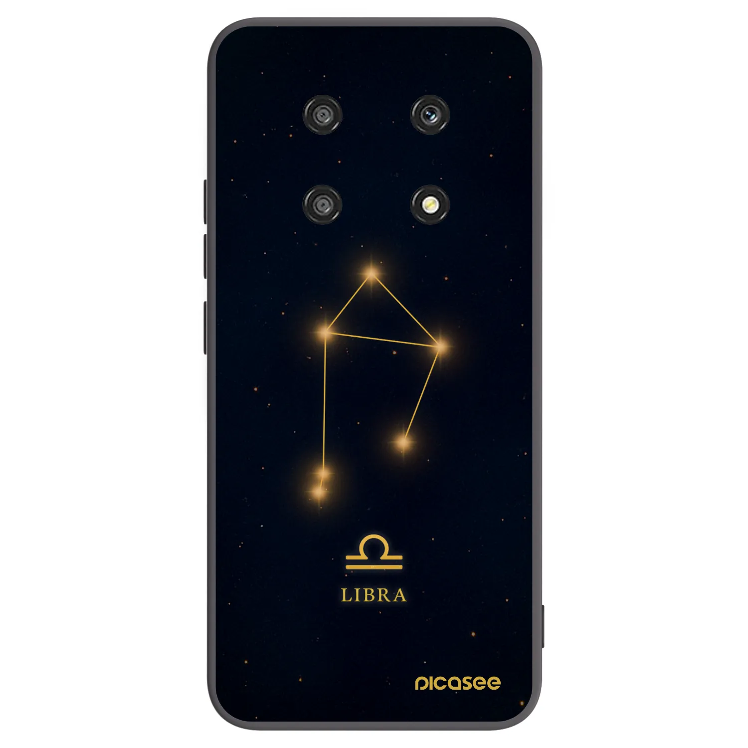 Picasee silikonový černý obal pro Honor Magic4 Lite 5G - LIBRA