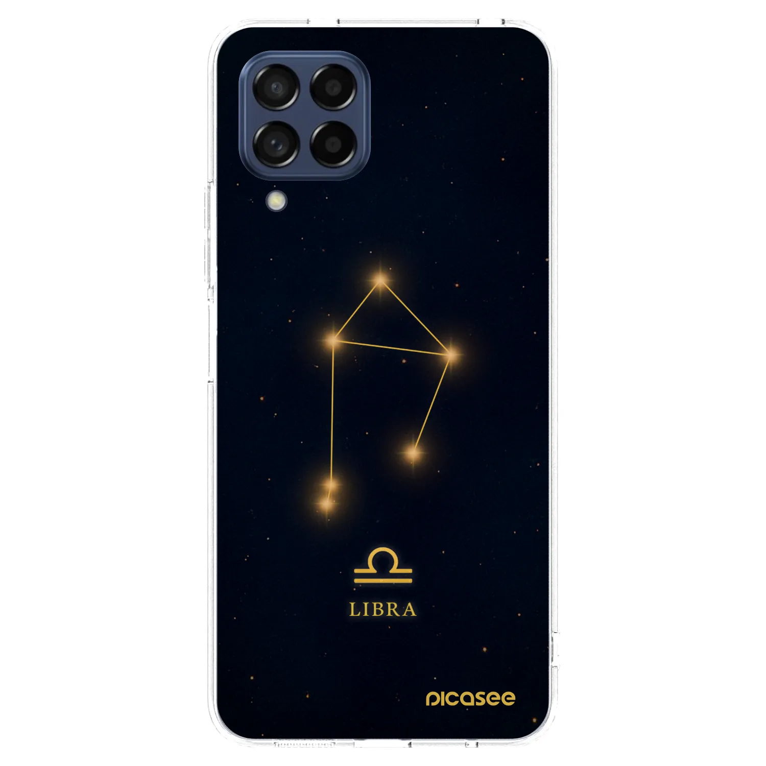 Picasee silikonový průhledný obal pro Samsung Galaxy M53 5G - LIBRA