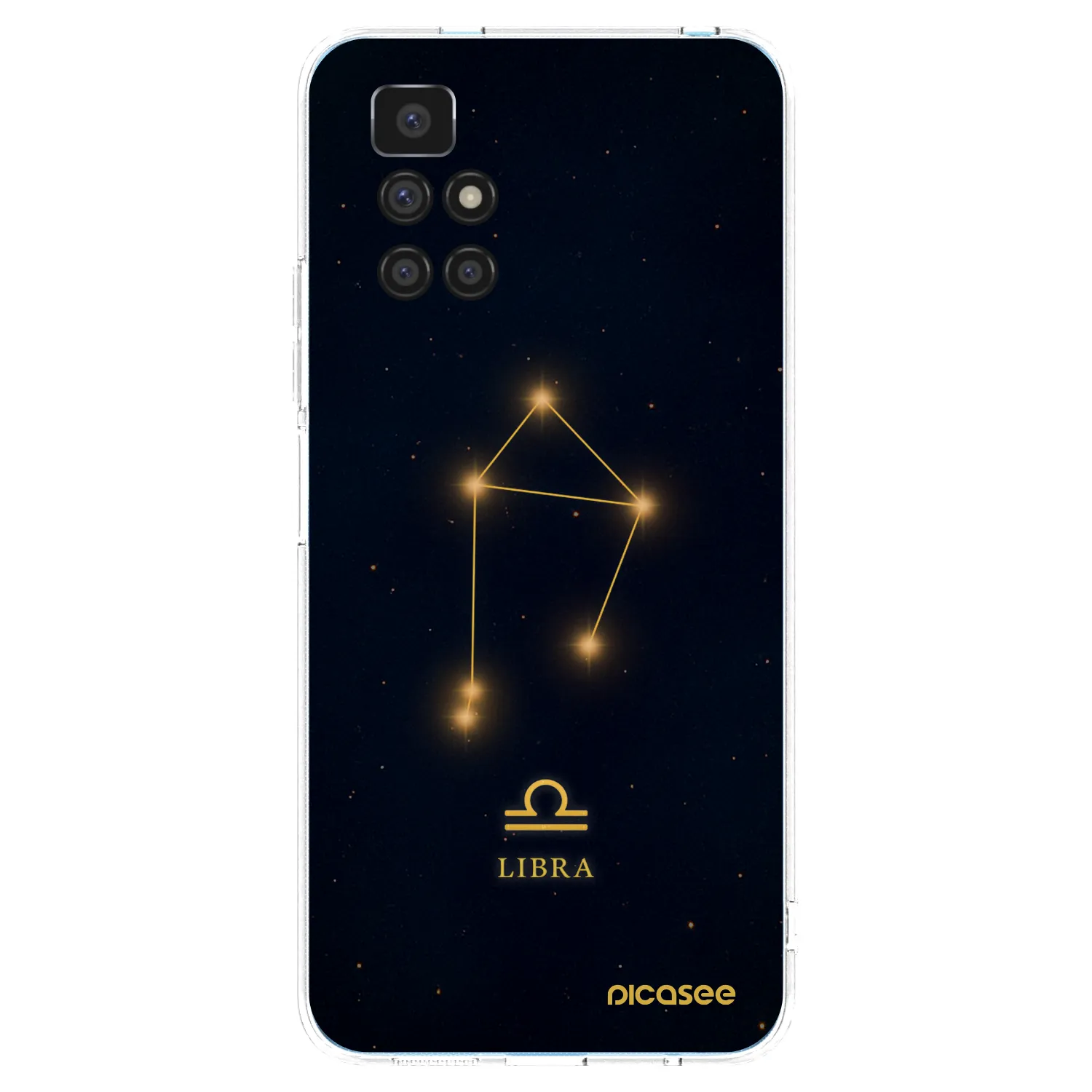 Picasee silikonový průhledný obal pro Xiaomi Redmi 10 (2022) - LIBRA