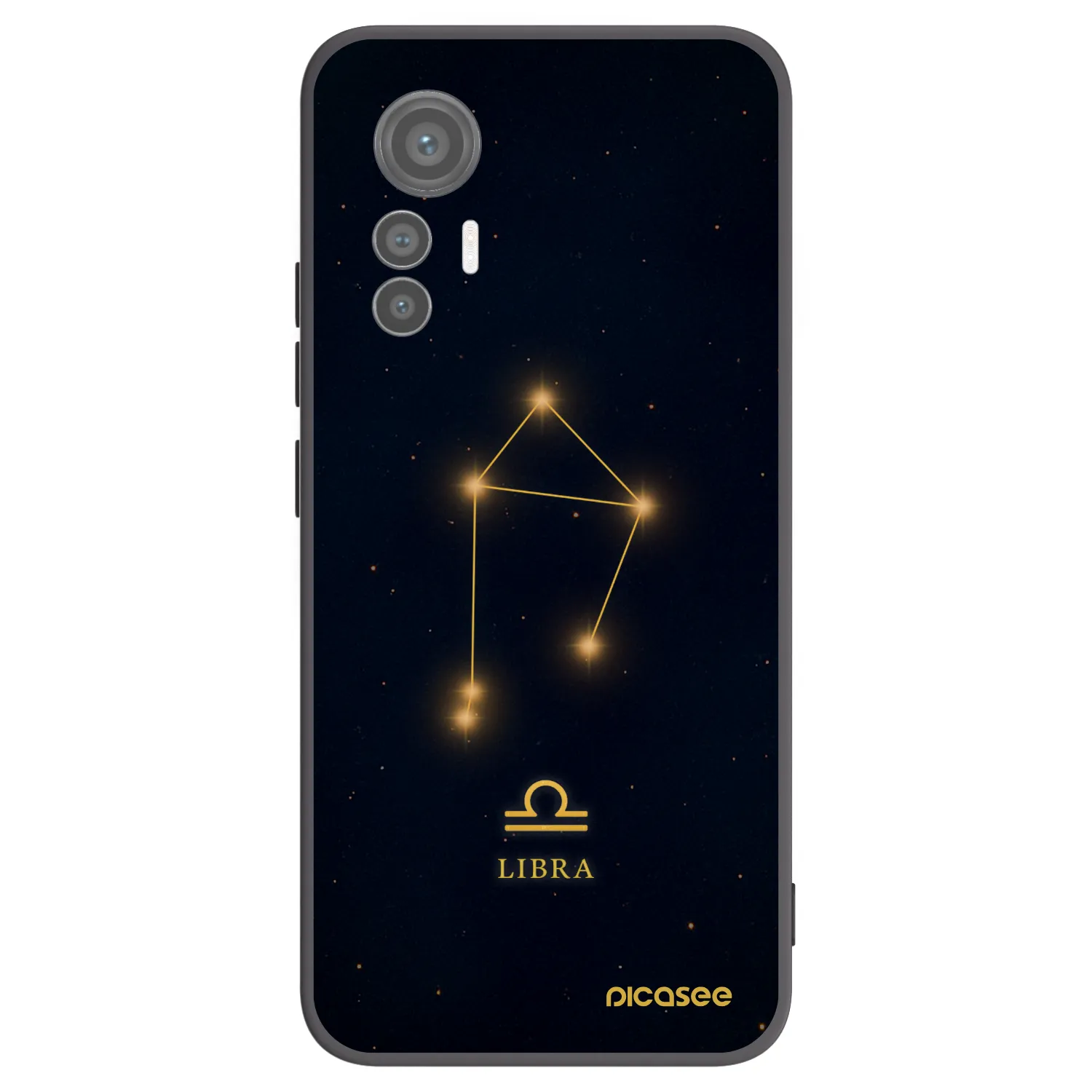Picasee silikonový černý obal pro Xiaomi 12 Lite - LIBRA