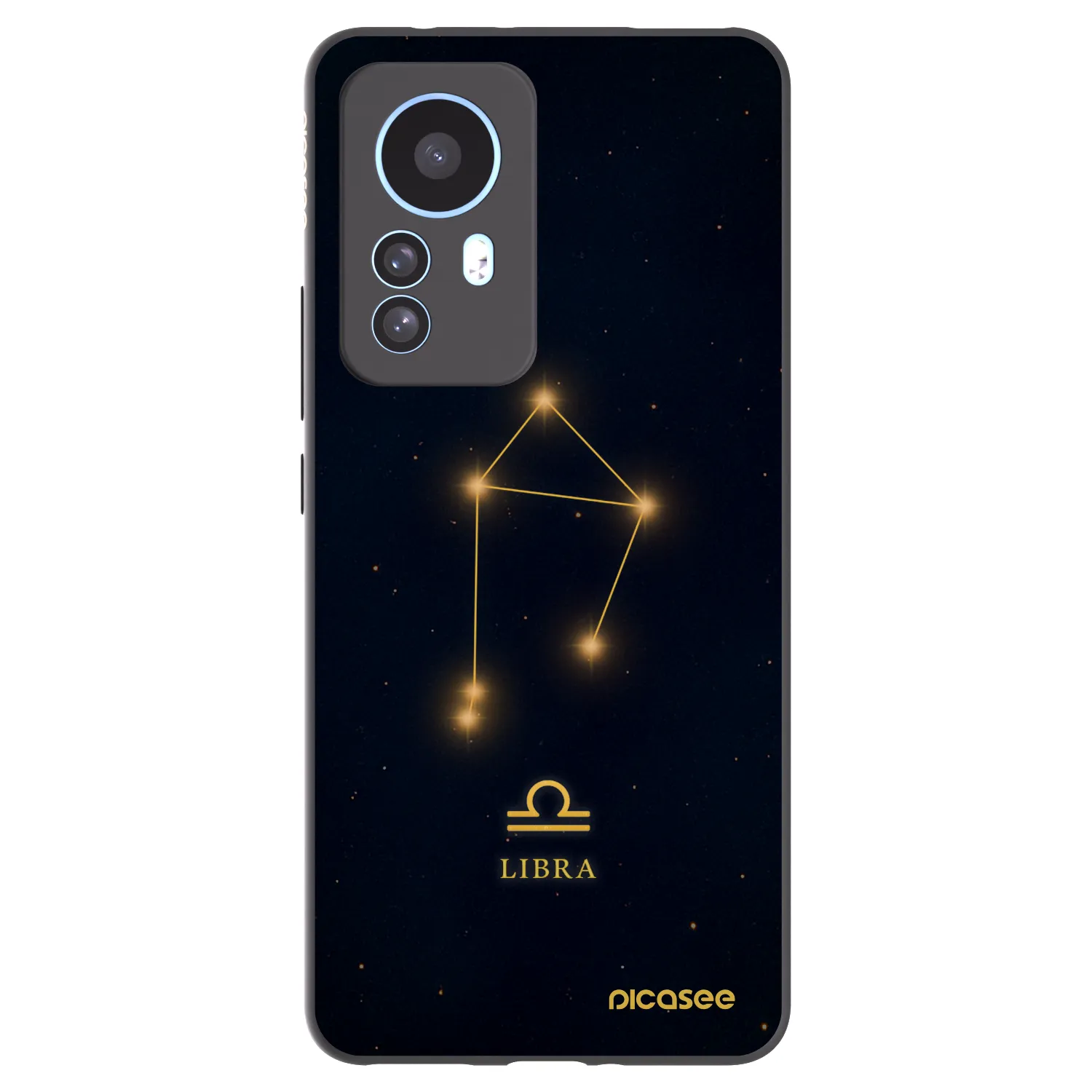 Picasee silikonový černý obal pro Xiaomi 12T Pro - LIBRA
