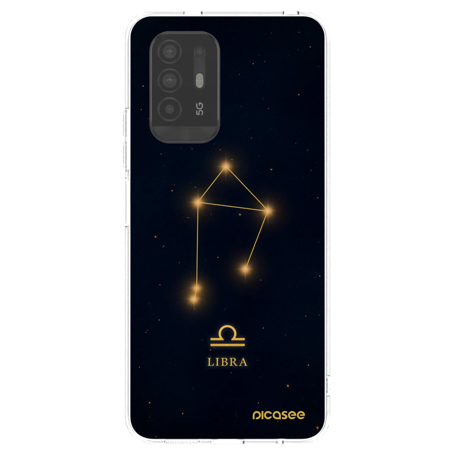 Picasee silikonový průhledný obal pro OPPO A94 5G - LIBRA