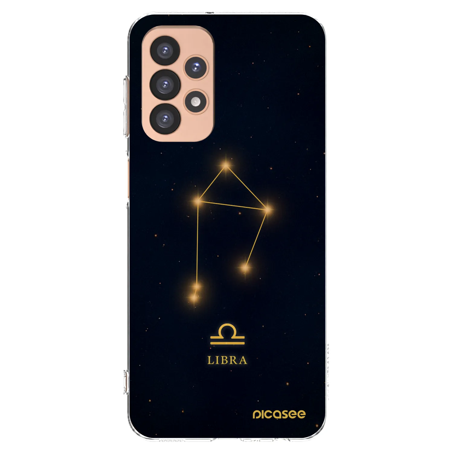Picasee silikonový průhledný obal pro Samsung Galaxy A23 A236B 5G - LIBRA