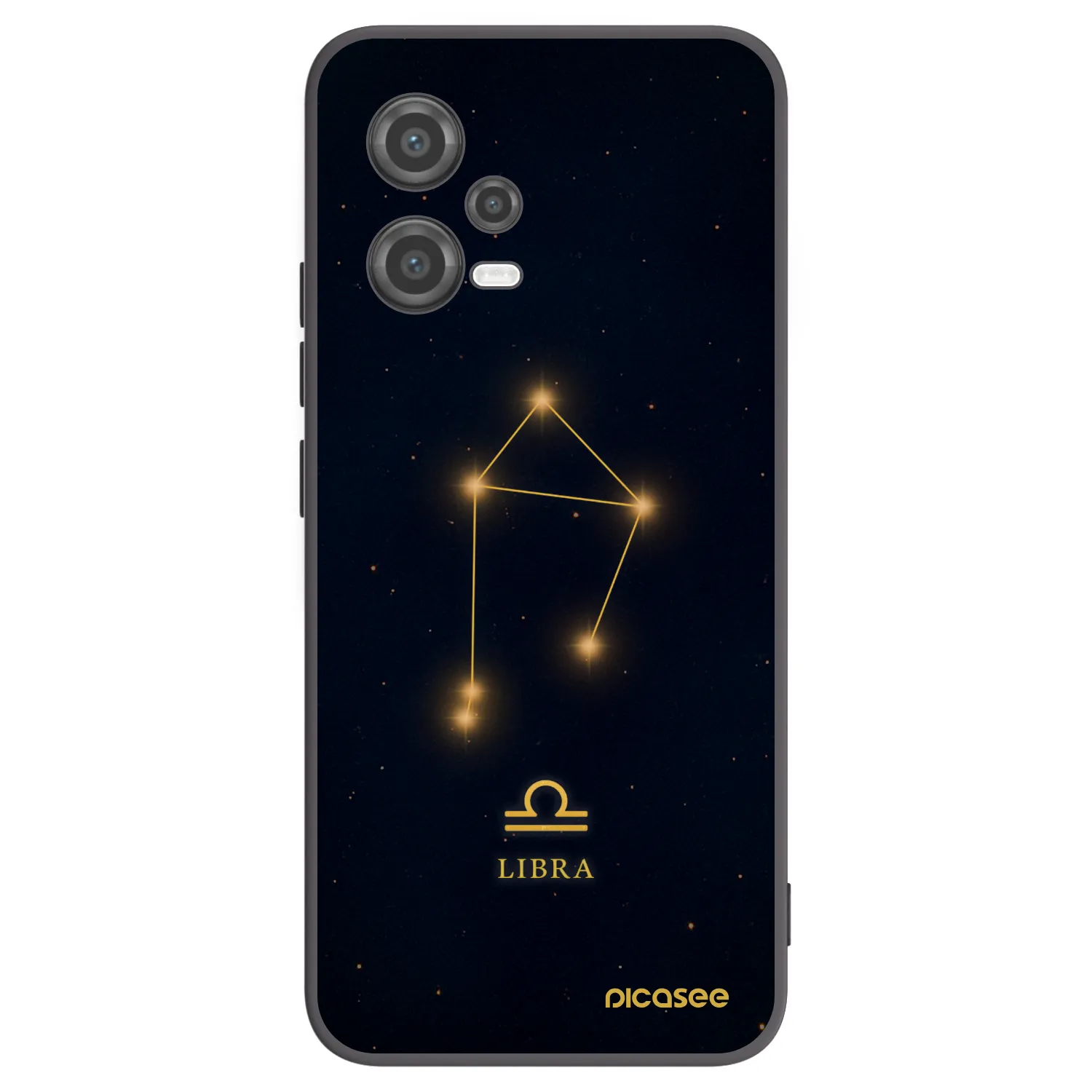 Picasee silikonový černý obal pro Xiaomi Poco X5 - LIBRA