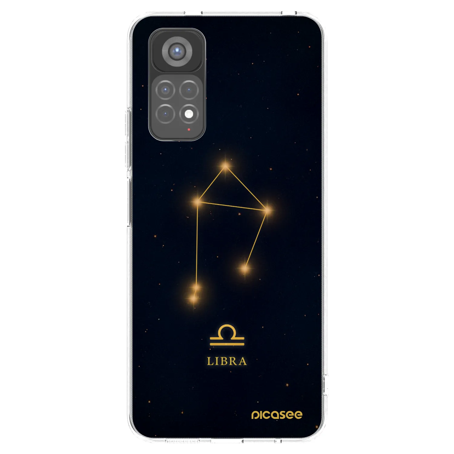 Picasee silikonový průhledný obal pro Xiaomi Redmi Note 11S 5G - LIBRA