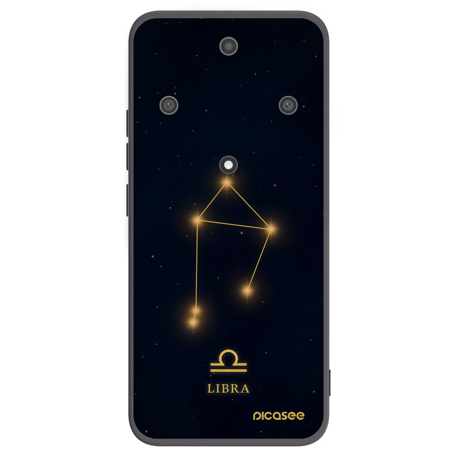 Picasee silikonový černý obal pro Honor Magic5 Lite 5G - LIBRA