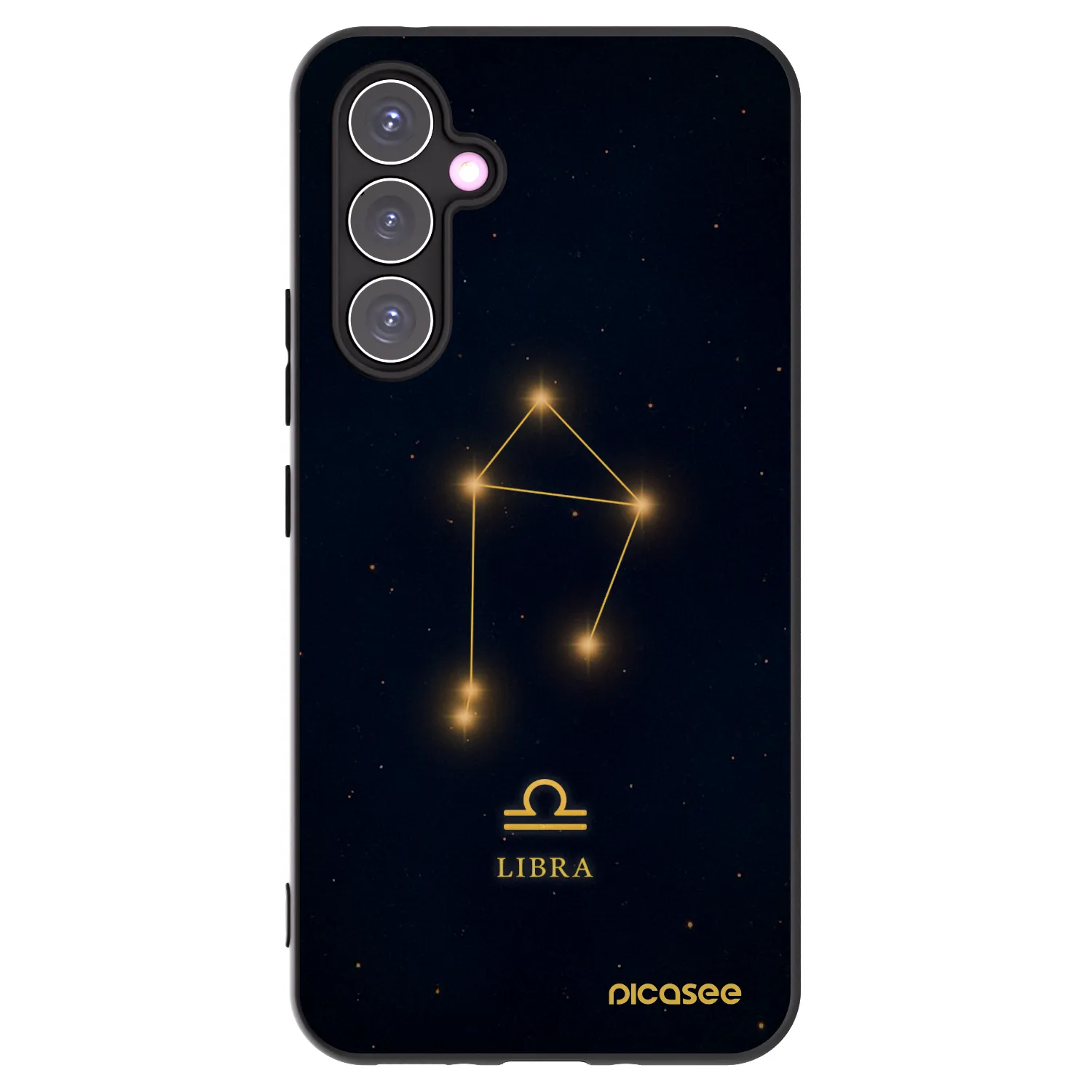 Picasee silikonový černý obal pro Samsung Galaxy A54 5G A546B - LIBRA