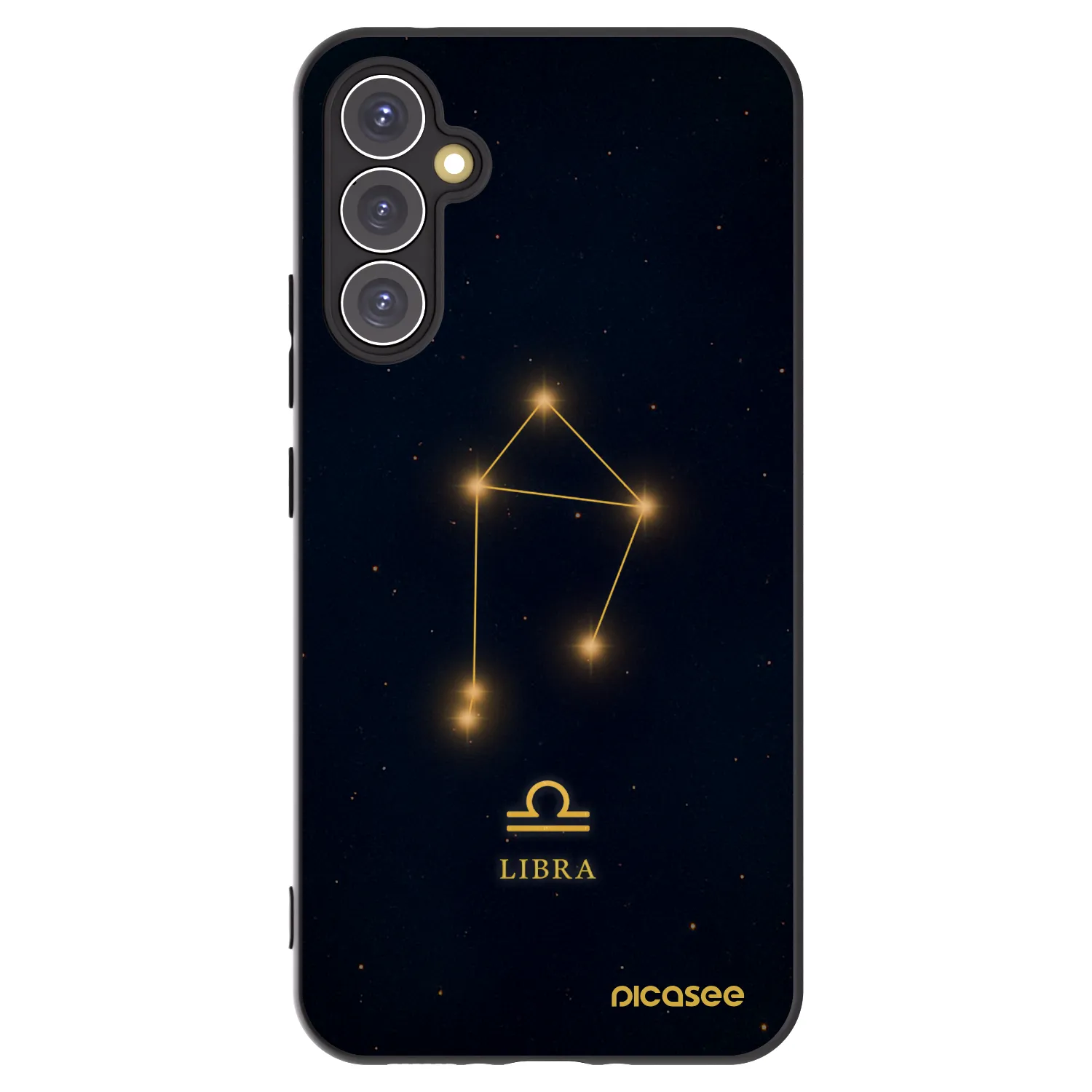 Picasee silikonový černý obal pro Samsung Galaxy A34 5G A346B - LIBRA