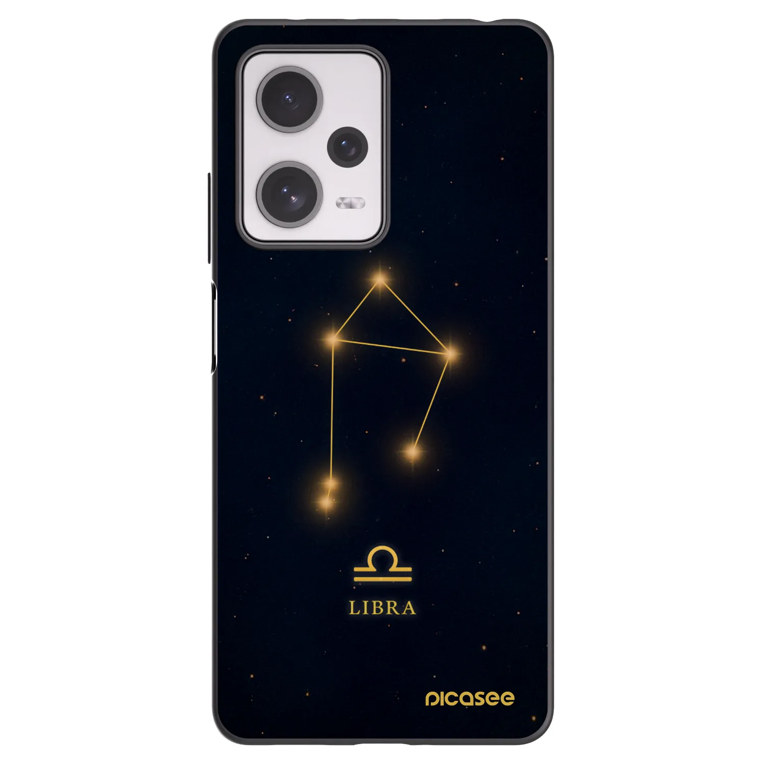 Picasee silikonový černý obal pro Xiaomi Redmi Note 12 Pro+ 5G - LIBRA