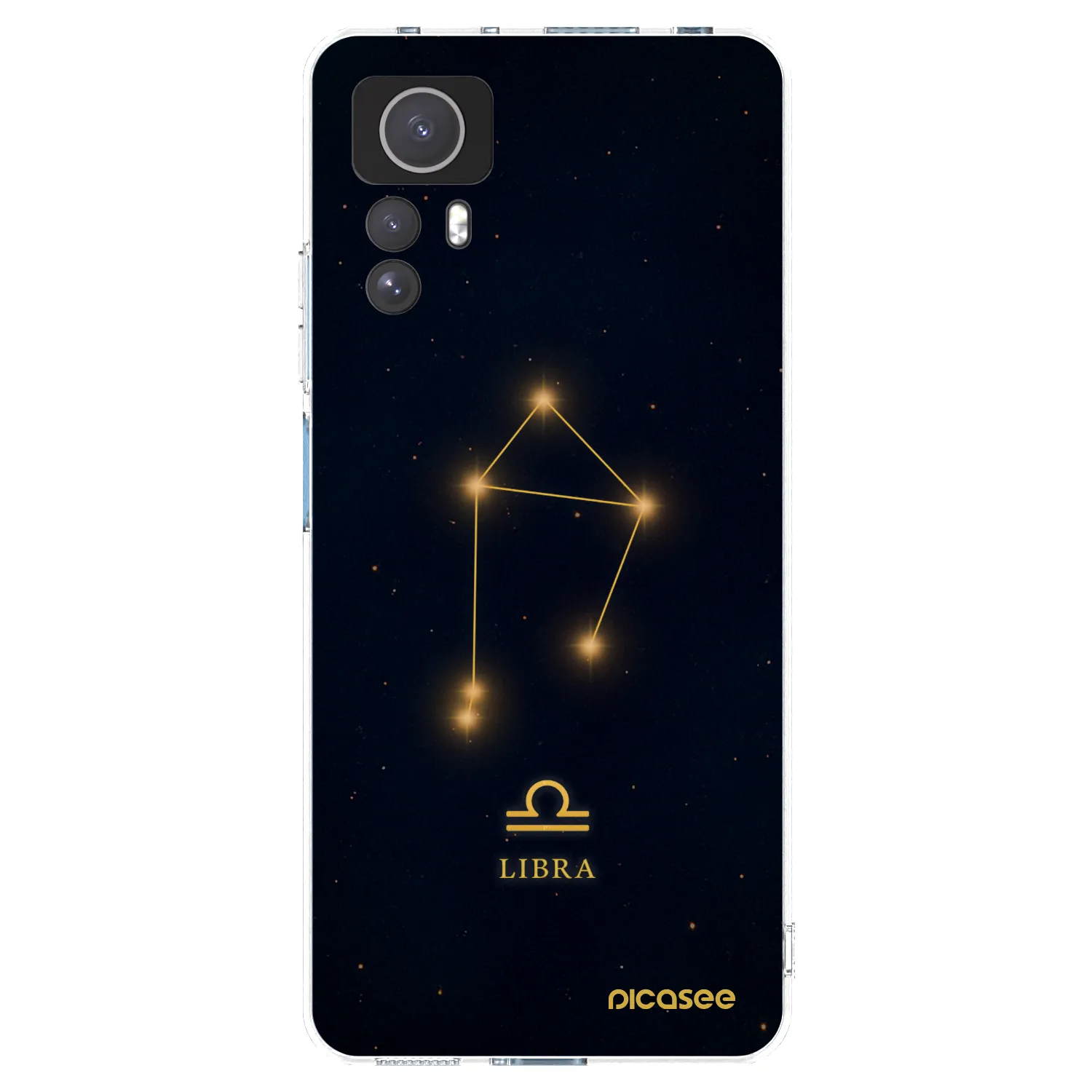 Picasee silikonový průhledný obal pro Xiaomi Redmi Note 12S - LIBRA