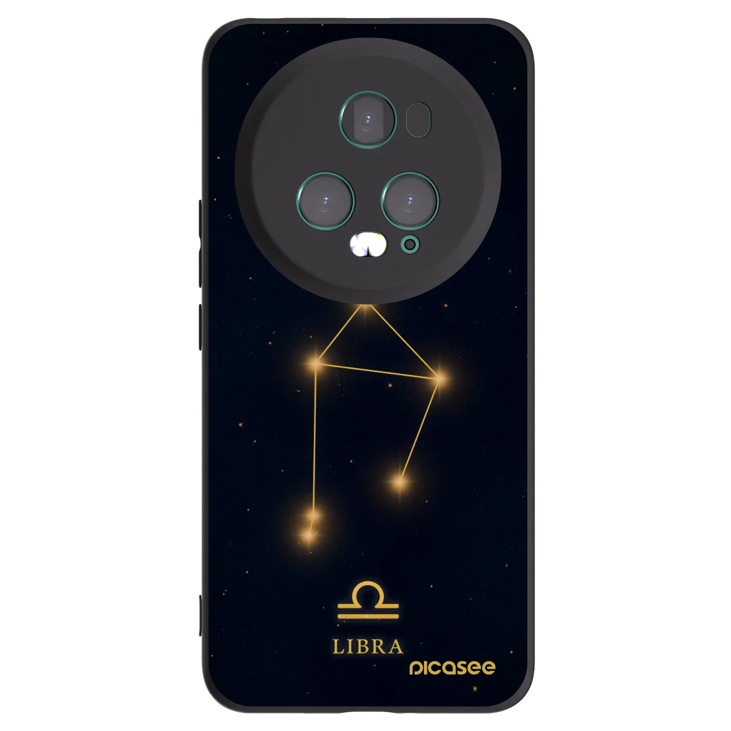Picasee silikonový černý obal pro Honor Magic5 Pro - LIBRA