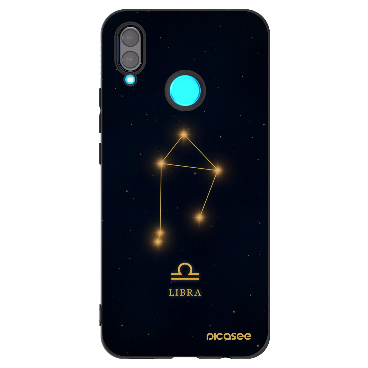 Picasee silikonový černý obal pro Huawei Nova 3 - LIBRA