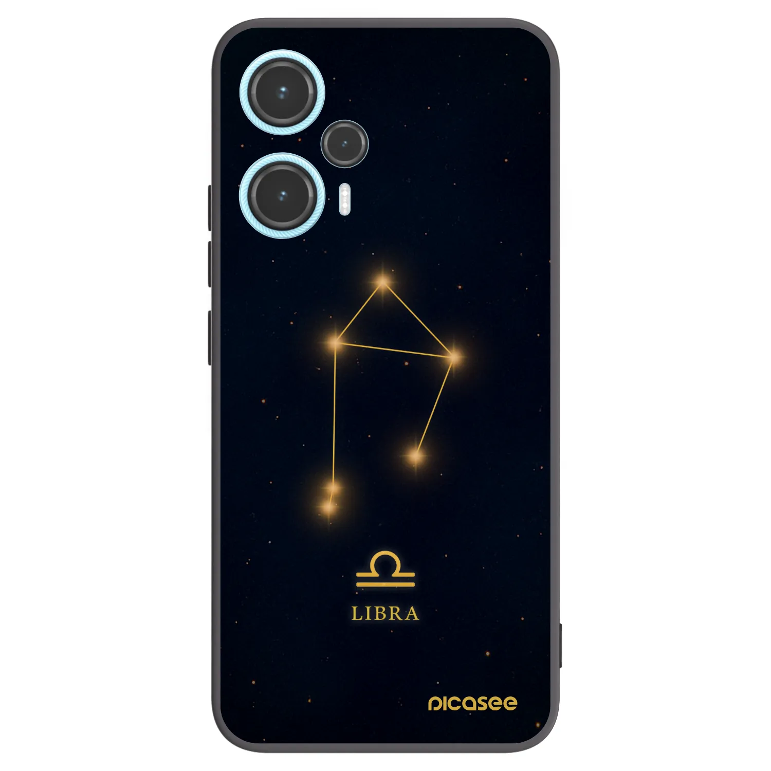 Picasee silikonový černý obal pro Xiaomi Poco F5 - LIBRA