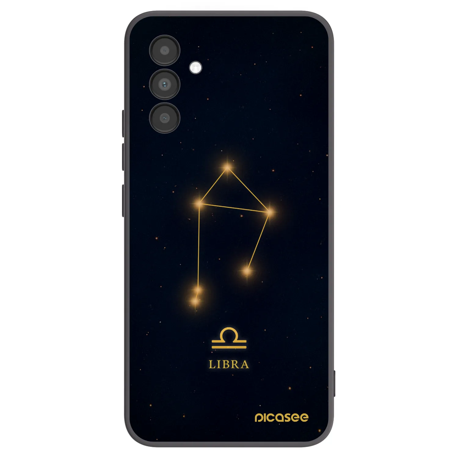 Picasee silikonový černý obal pro Samsung Galaxy A04s A047F - LIBRA