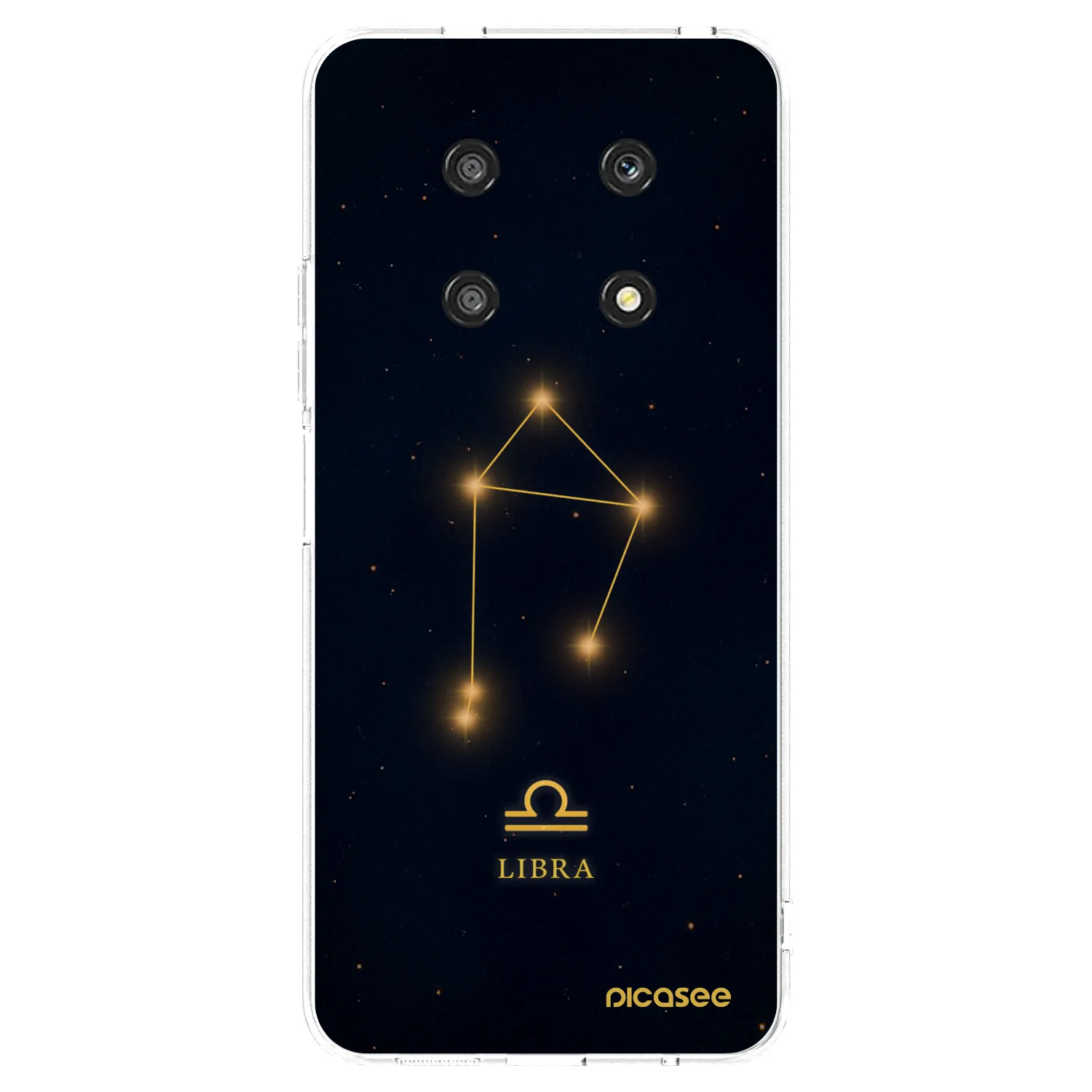 Picasee silikonový průhledný obal pro Honor Magic4 Lite 5G - LIBRA