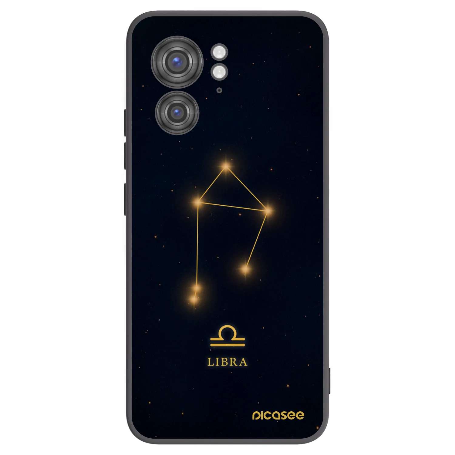 Picasee silikonový černý obal pro Motorola Edge 40 - LIBRA