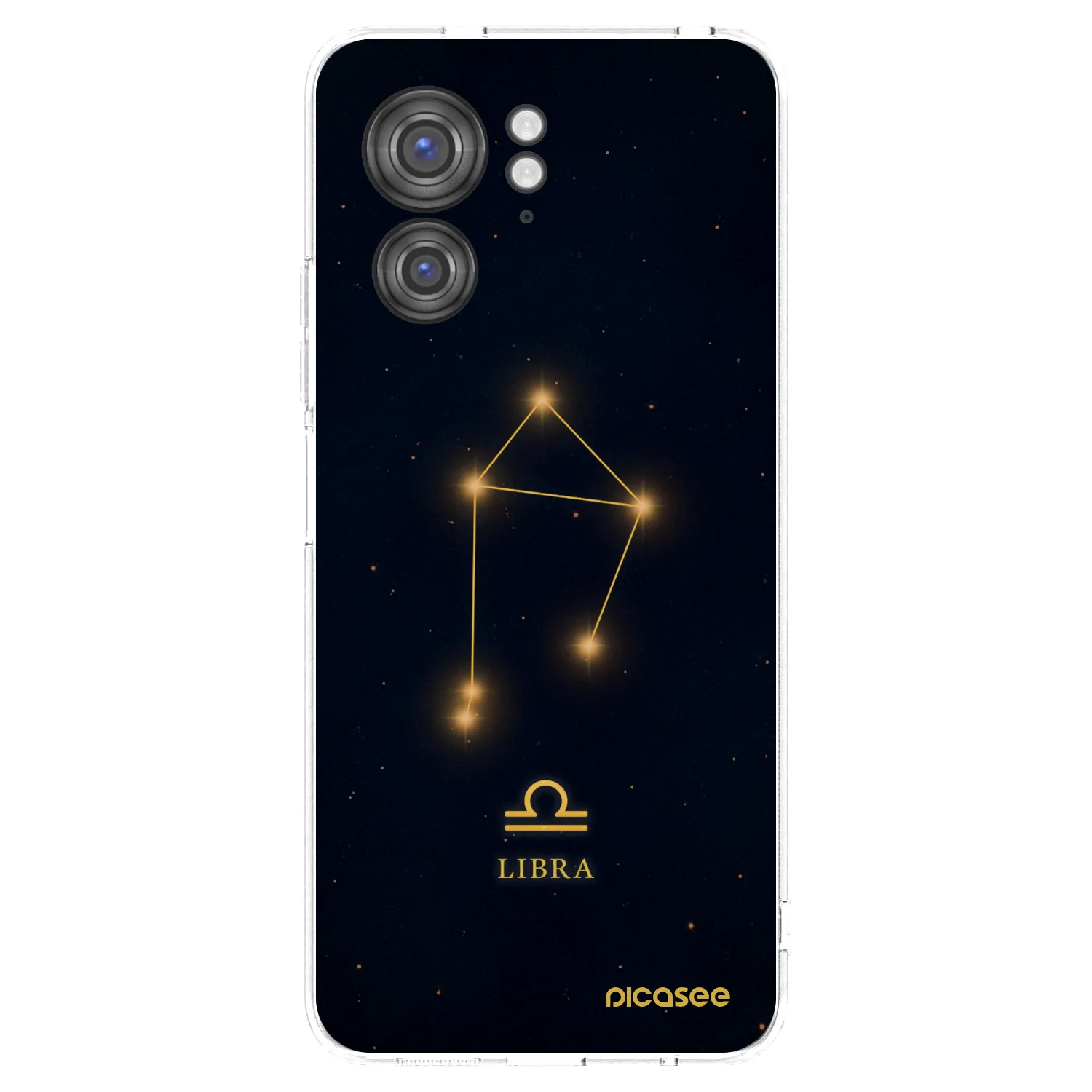 Picasee silikonový průhledný obal pro Motorola Edge 40 - LIBRA