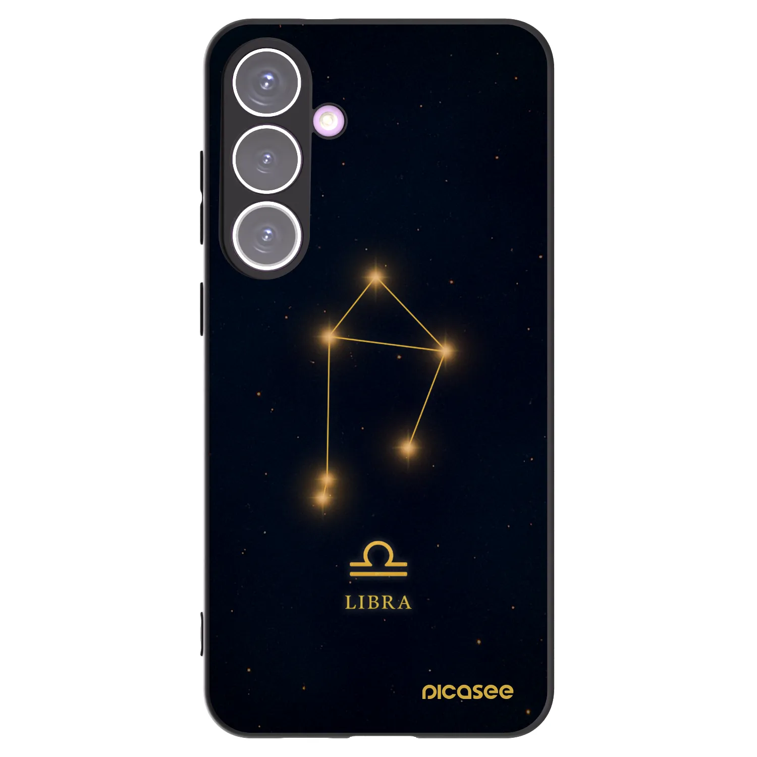 Picasee silikonový černý obal pro Samsung Galaxy S24+ S926B 5G - LIBRA