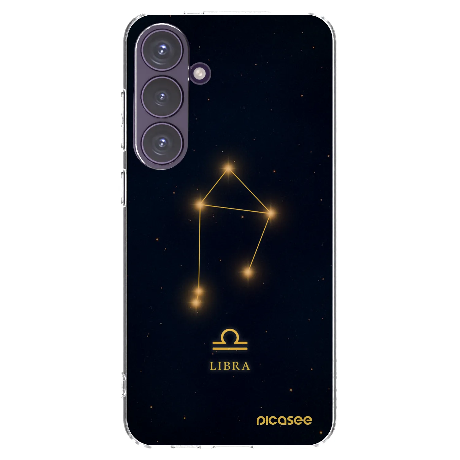 Picasee silikonový průhledný obal pro Samsung Galaxy S24+ S926B 5G - LIBRA