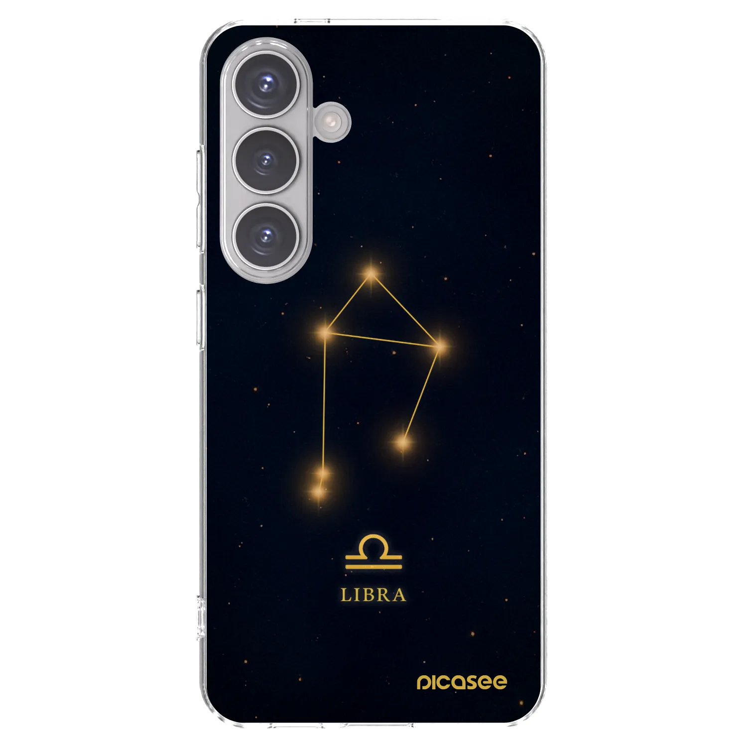 Picasee silikonový průhledný obal pro Samsung Galaxy S24 S921B 5G - LIBRA