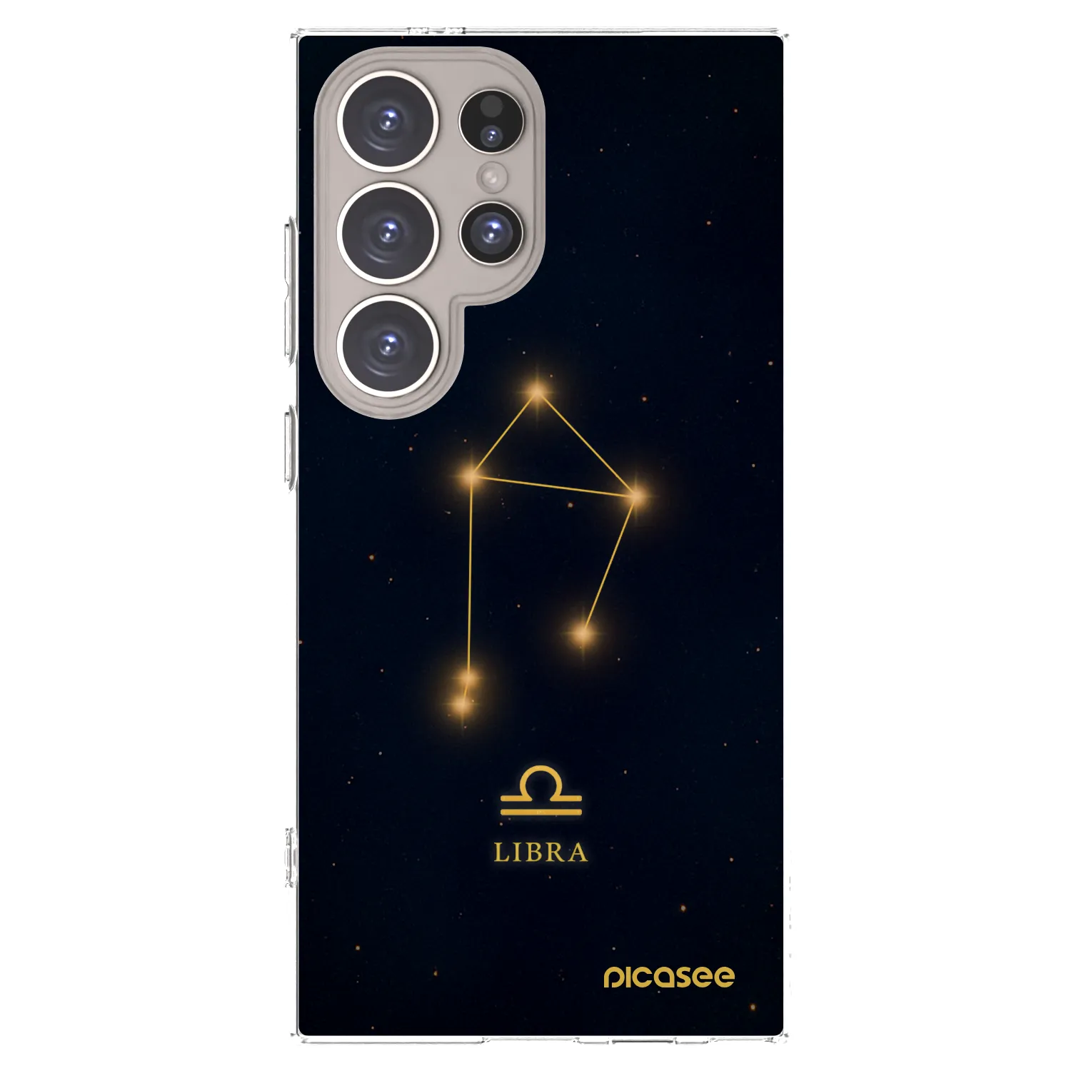 Picasee silikonový průhledný obal pro Samsung Galaxy S24 Ultra S928B 5G - LIBRA