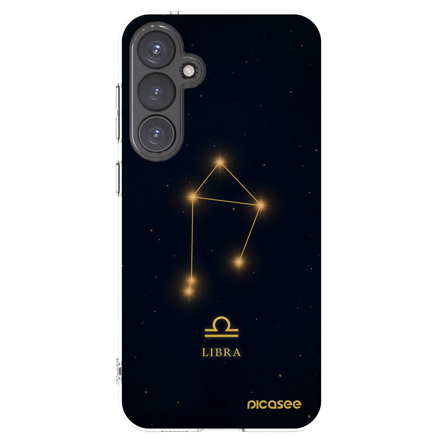Picasee silikonový průhledný obal pro Samsung Galaxy S23 FE S711B - LIBRA