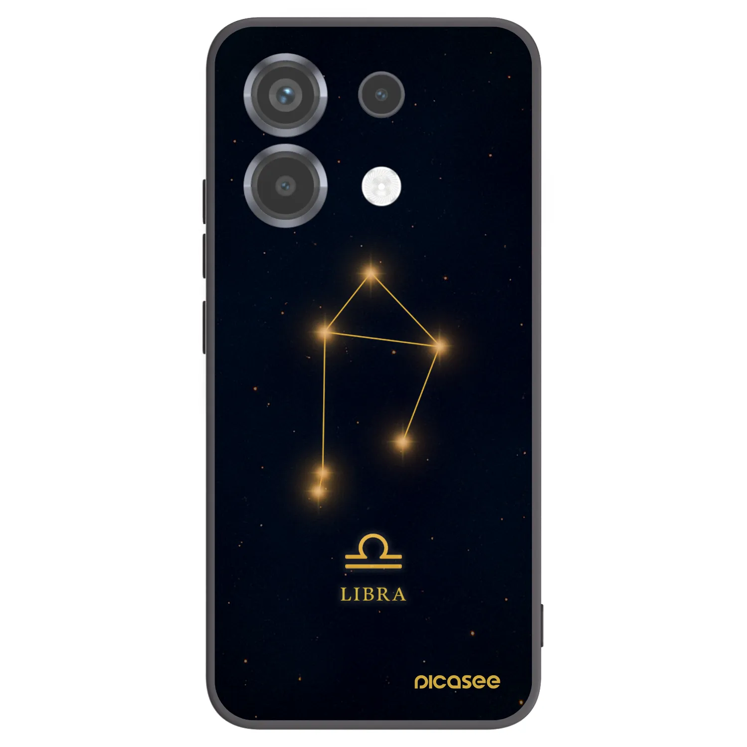 Picasee silikonový černý obal pro Xiaomi Poco X6 - LIBRA