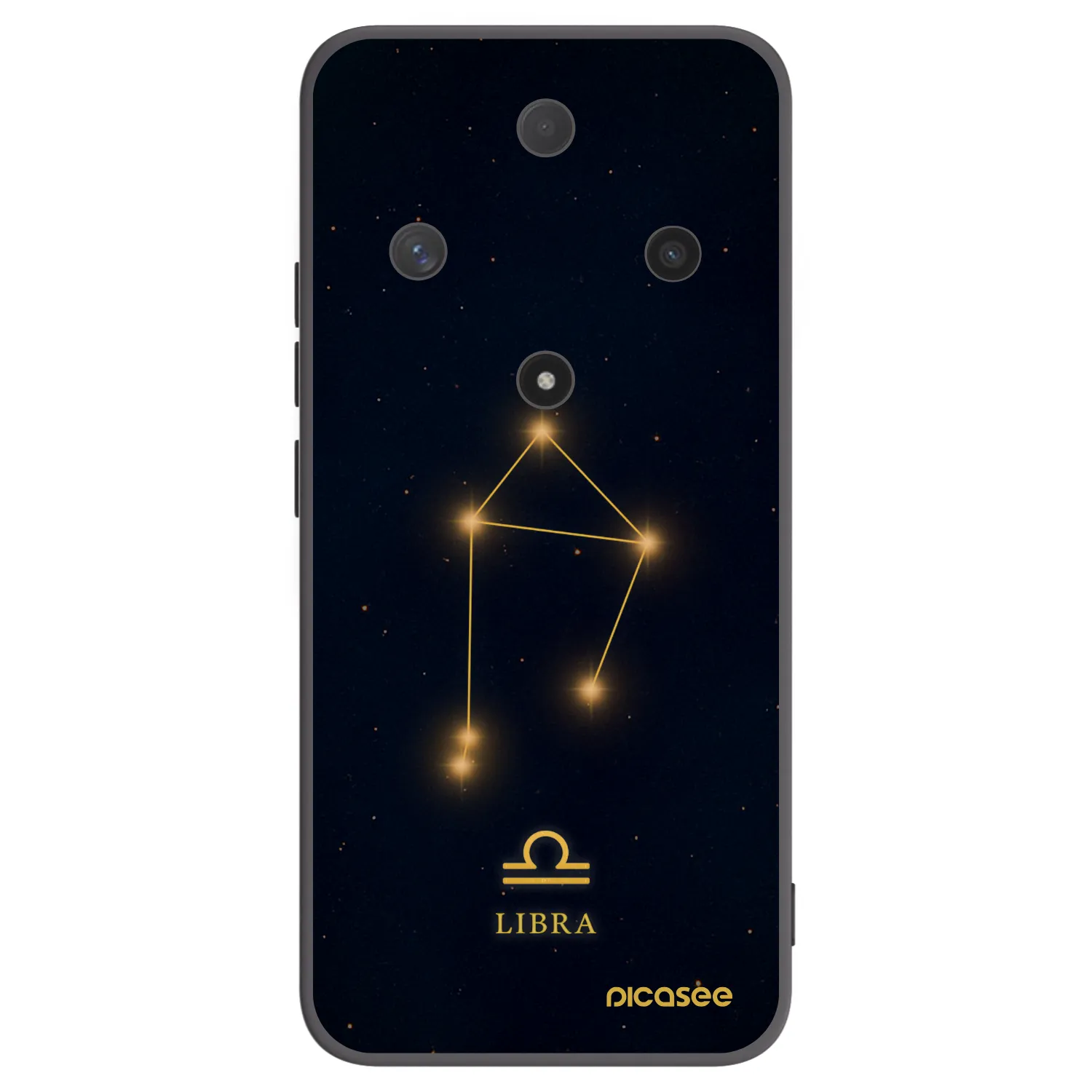 Picasee silikonový černý obal pro Honor Magic6 Lite 5G - LIBRA