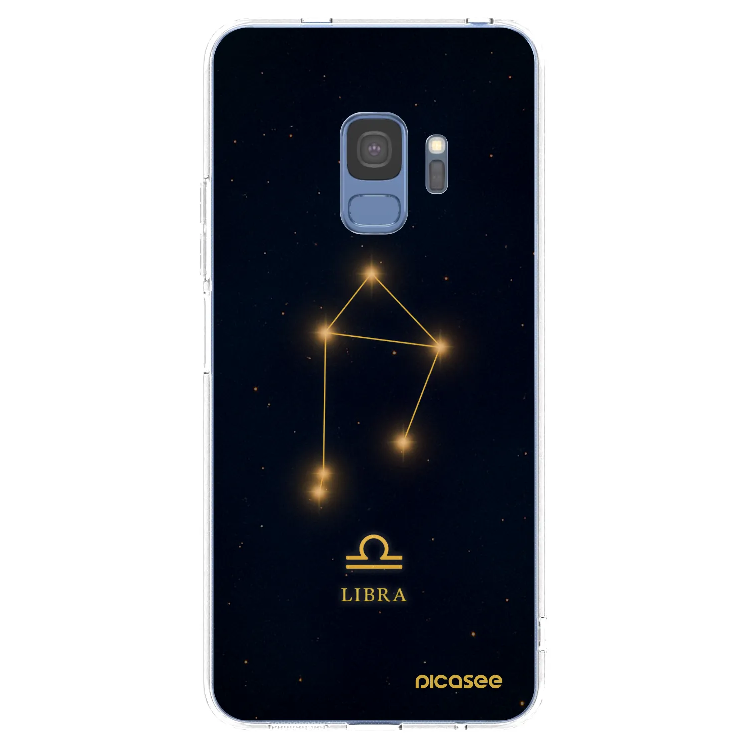 Picasee silikonový průhledný obal pro Samsung Galaxy S9 G960F - LIBRA