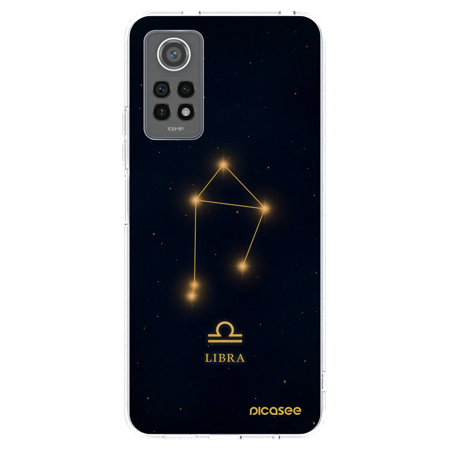 Picasee silikonový průhledný obal pro Xiaomi Redmi Note 12 Pro 4G - LIBRA