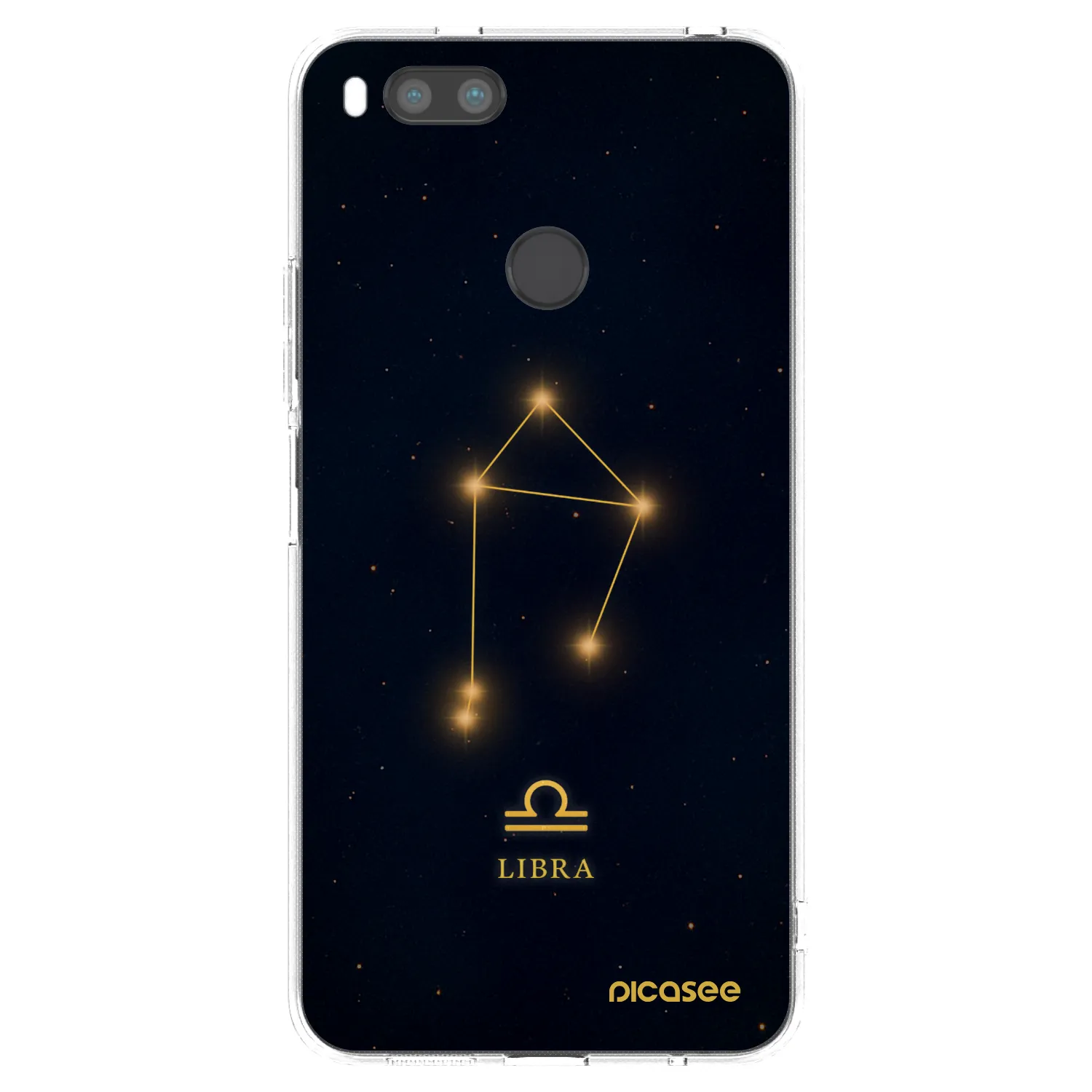 Picasee silikonový průhledný obal pro Xiaomi Mi A1 Global - LIBRA