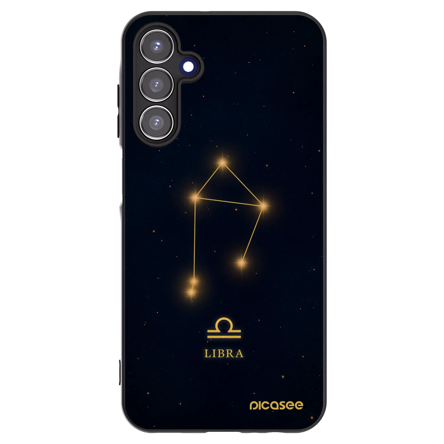 Picasee silikonový černý obal pro Samsung Galaxy A15 A155F 4G - LIBRA