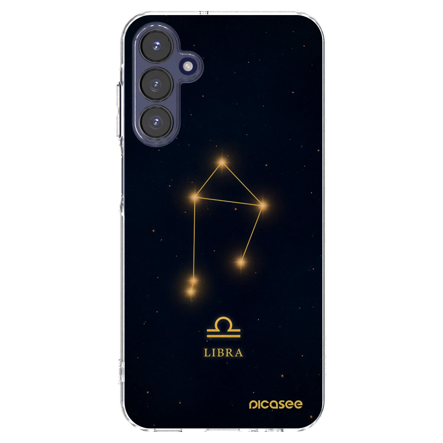 Picasee silikonový průhledný obal pro Samsung Galaxy A15 A155F 4G - LIBRA