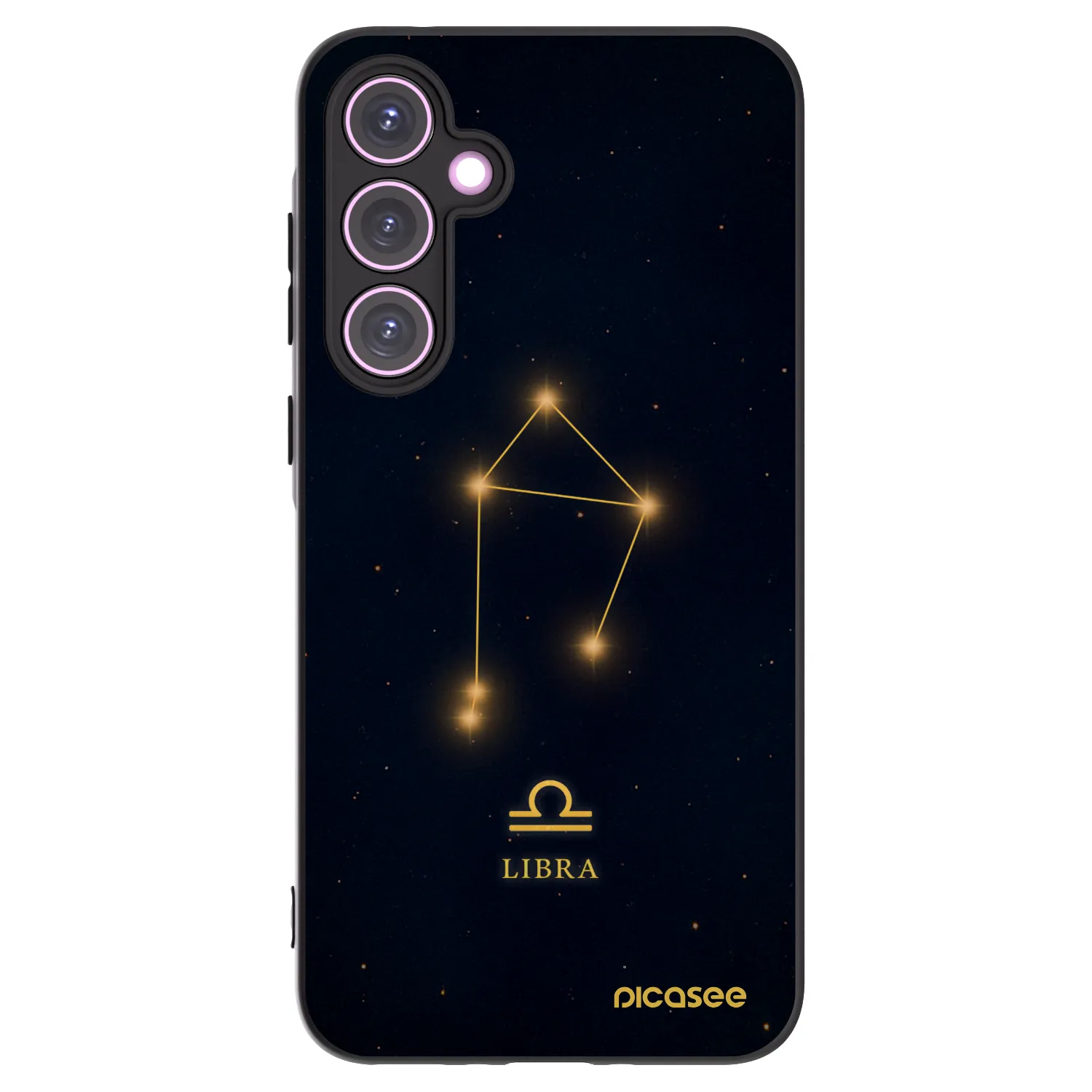 Picasee silikonový černý obal pro Samsung Galaxy A35 5G A356B - LIBRA