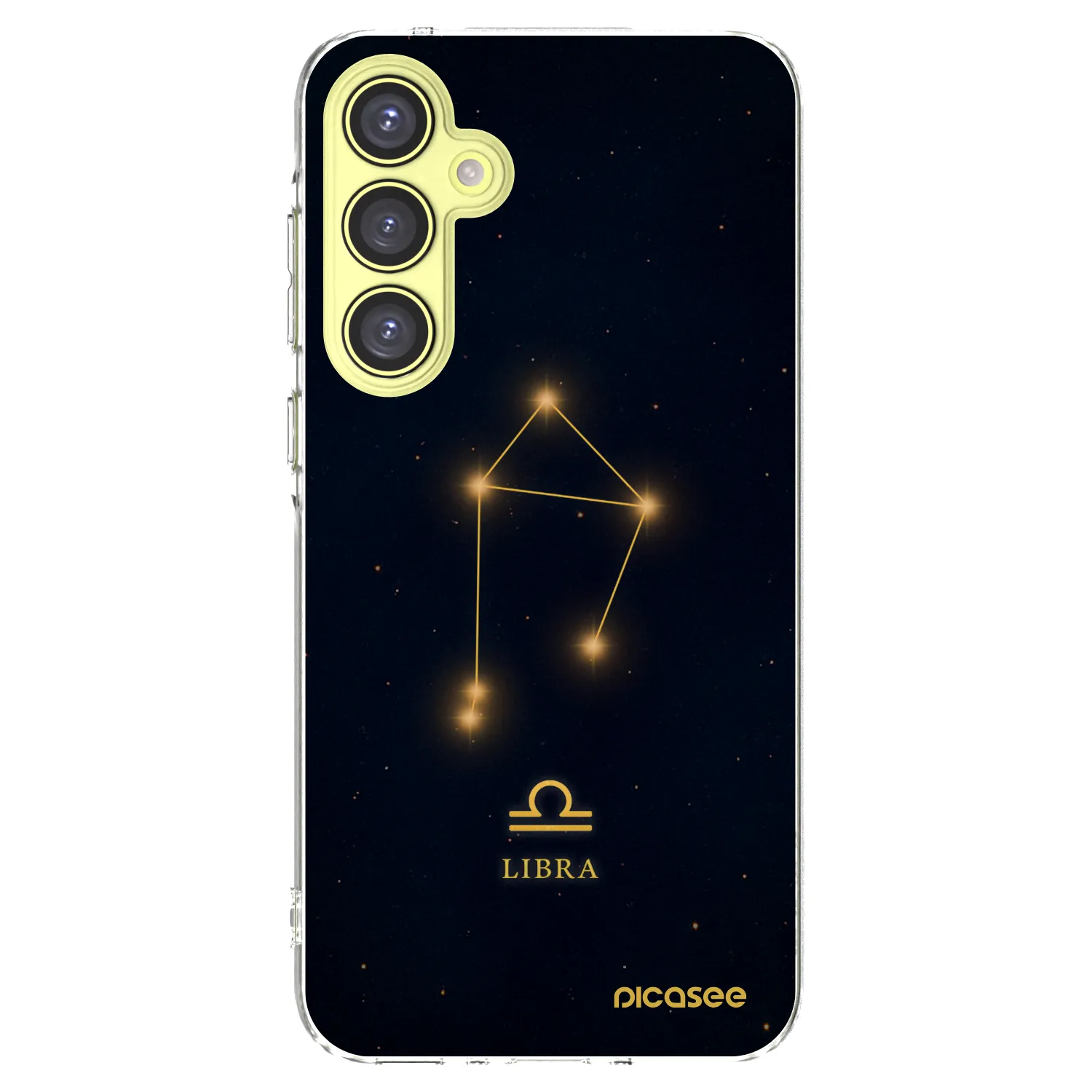 Picasee silikonový průhledný obal pro Samsung Galaxy A35 5G A356B - LIBRA