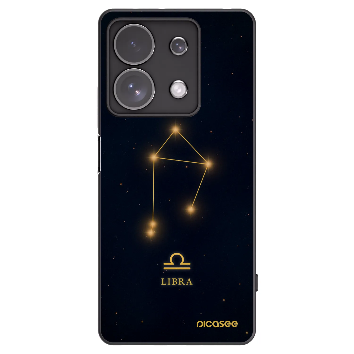 Picasee silikonový černý obal pro Xiaomi Redmi Note 13 Pro 4G - LIBRA