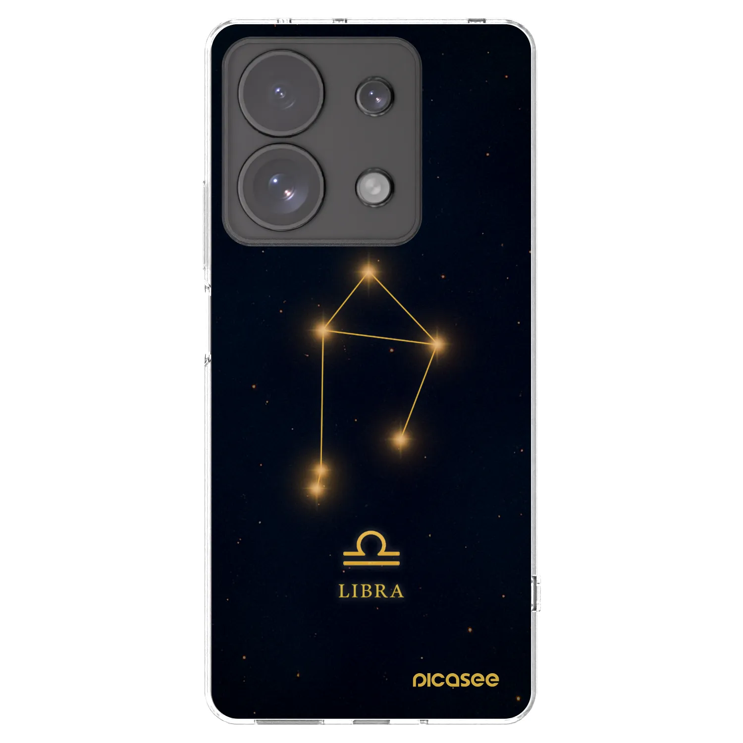 Picasee silikonový průhledný obal pro Xiaomi Redmi Note 13 Pro 4G - LIBRA