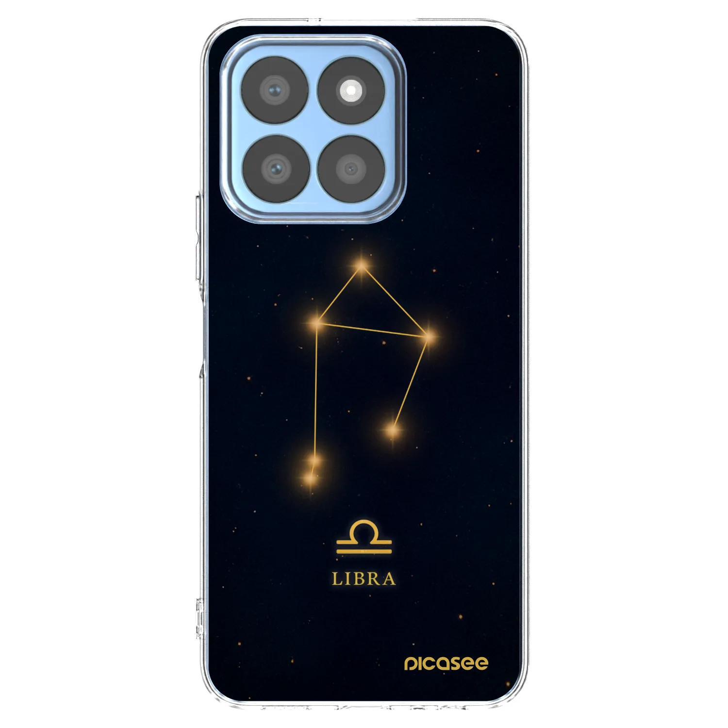 Picasee silikonový průhledný obal pro Honor X8b - LIBRA