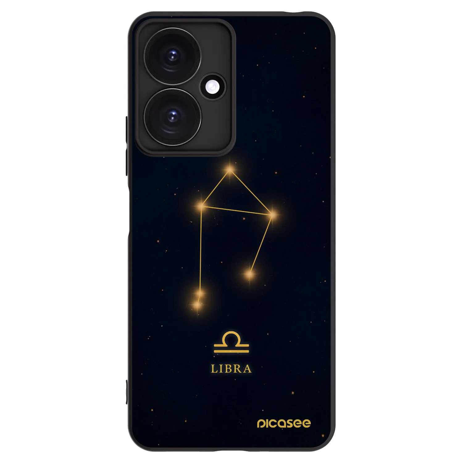 Picasee silikonový černý obal pro Xiaomi Redmi 13C 5G - LIBRA