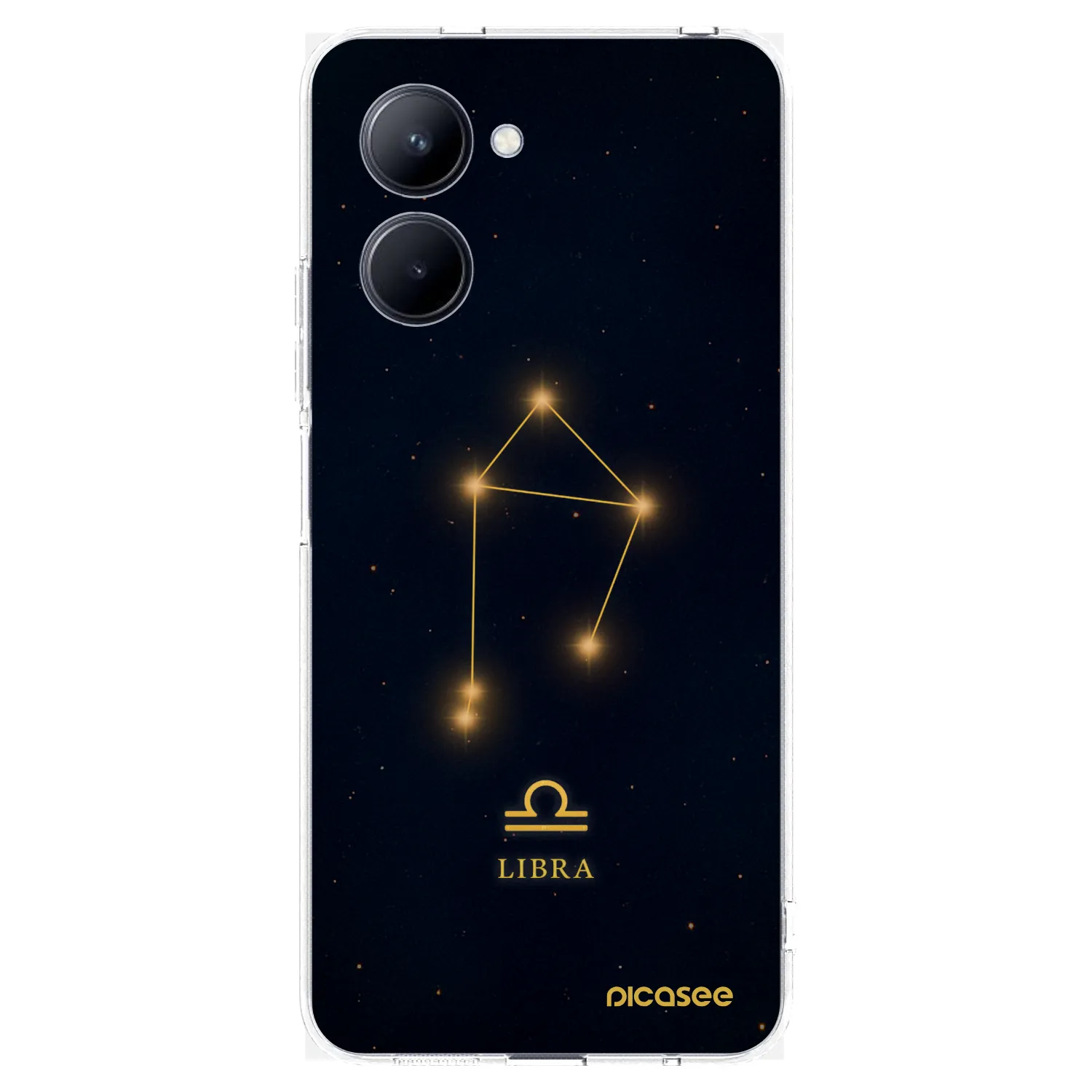 Picasee silikonový průhledný obal pro Realme C33 (2023) - LIBRA