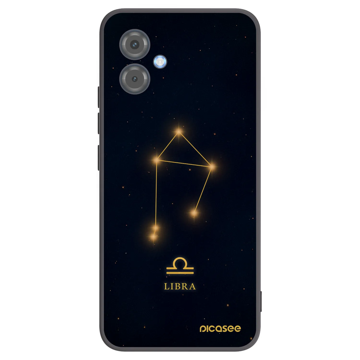 Picasee silikonový černý obal pro Motorola Moto G14 - LIBRA