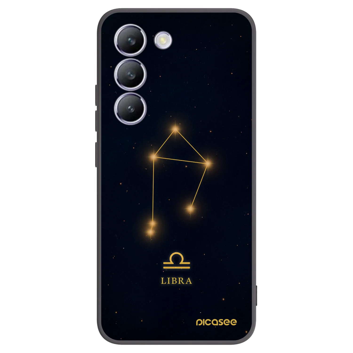 Picasee silikonový černý obal pro Vivo V40 SE 5G - LIBRA