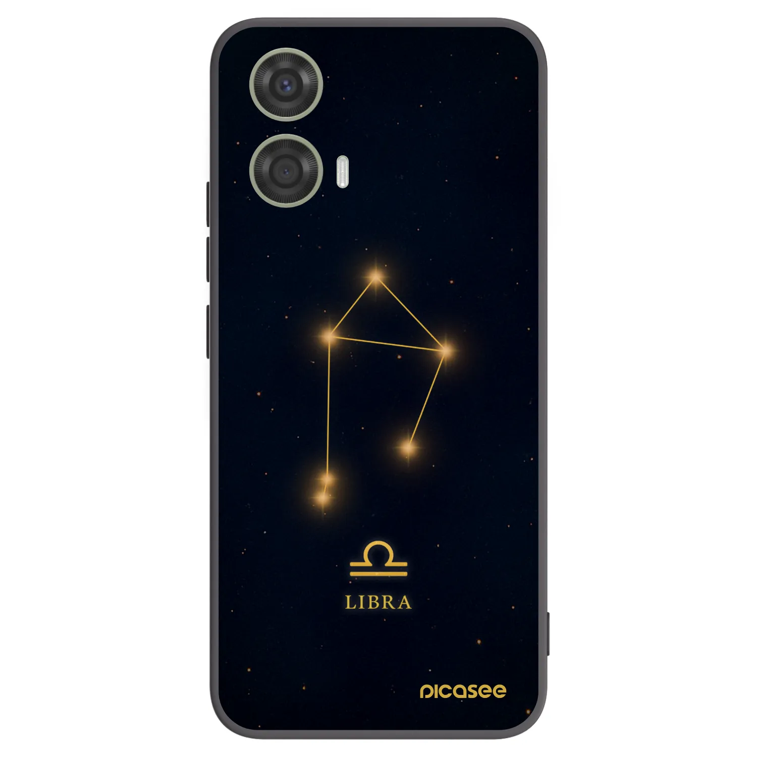 Picasee silikonový černý obal pro Motorola Moto G24 - LIBRA