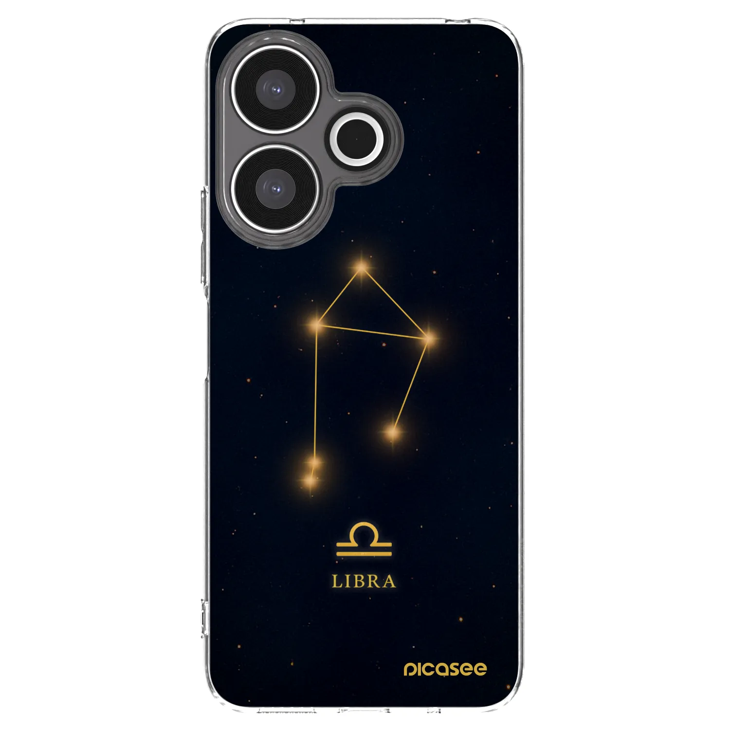 Picasee silikonový průhledný obal pro Xiaomi Redmi 13 4G - LIBRA